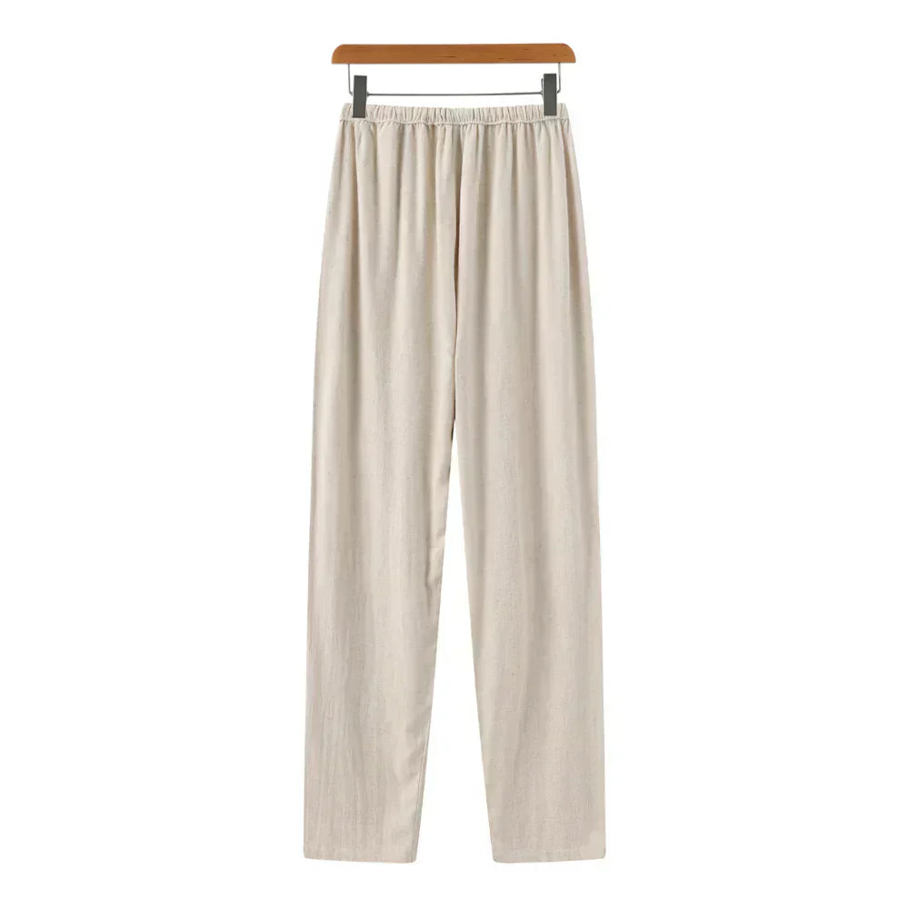 Sylvio™ | Pantalon slim en lin