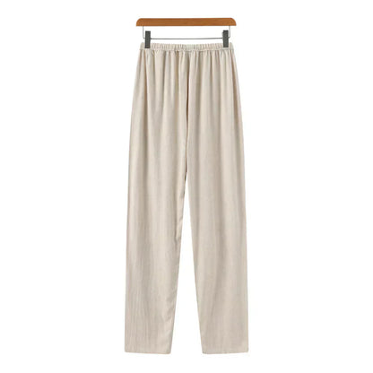 Sylvio™ | Pantalon slim en lin