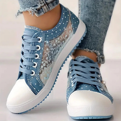 Natascha™ | Baskets élégantes en dentelle