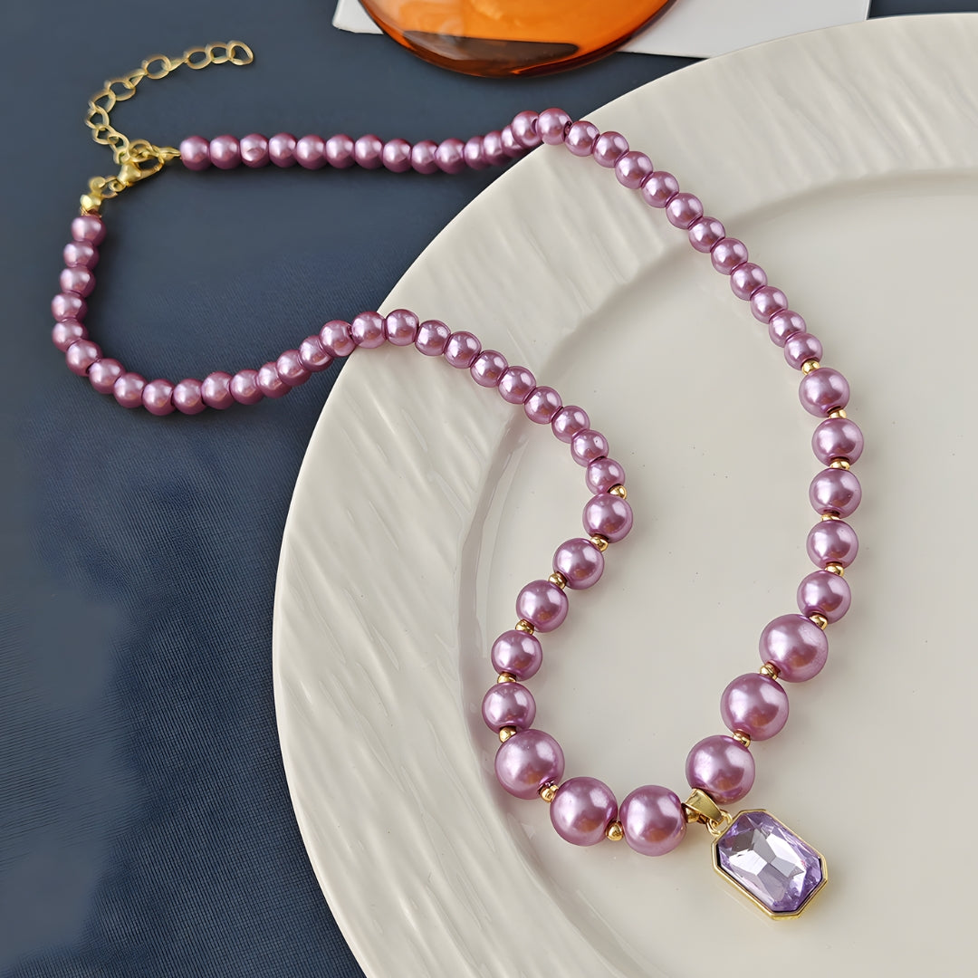 Clémence™ | Collier de perles scintillantes