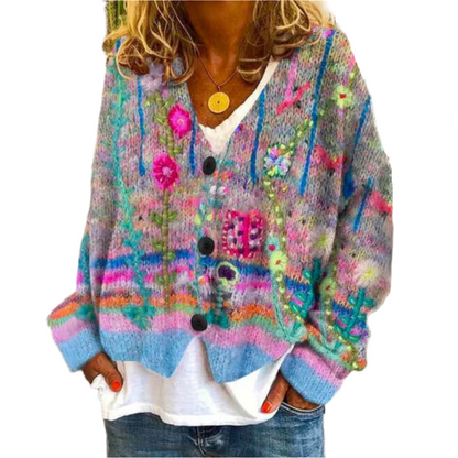 Leilani | Cardigan brodé de haute qualité