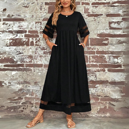 Aubrey™ | Robe midi flatteuse qui lisse le ventre