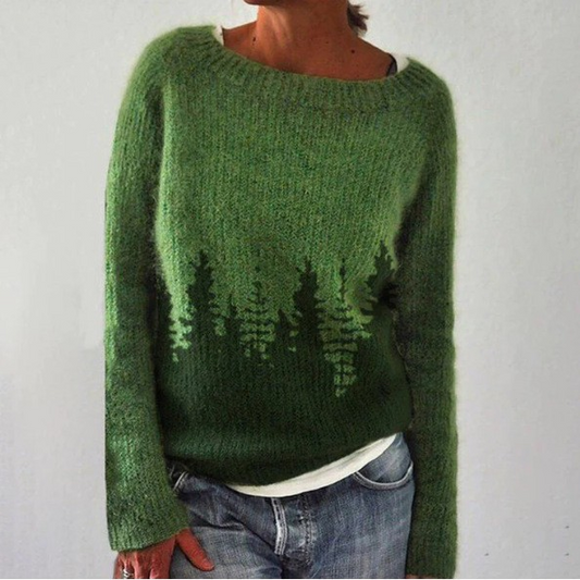 Silvia™ | Pull rétro chic et intemporel
