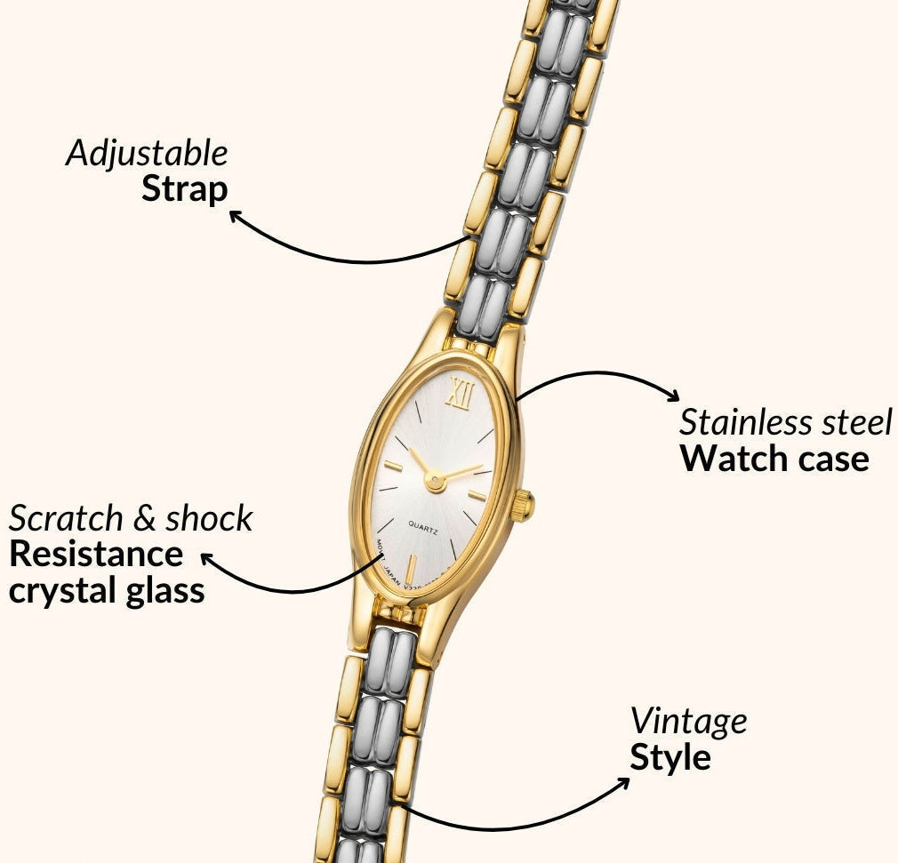 Bellatrix™ | Montre-bracelet bicolore