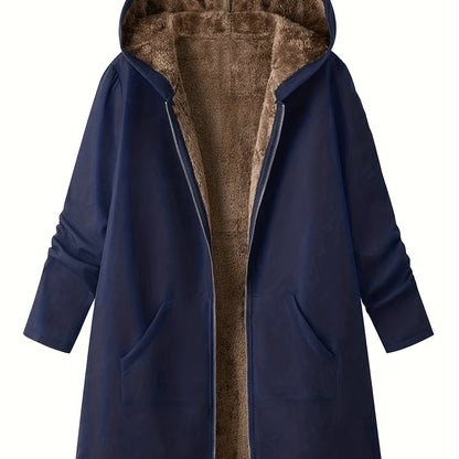 Fern | Veste longue à capuche