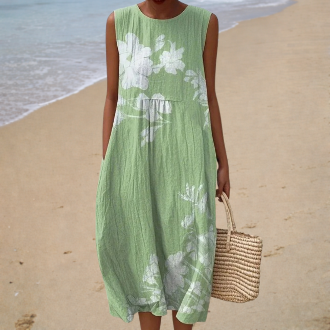 Marion™ | Robe Midi Naturelle