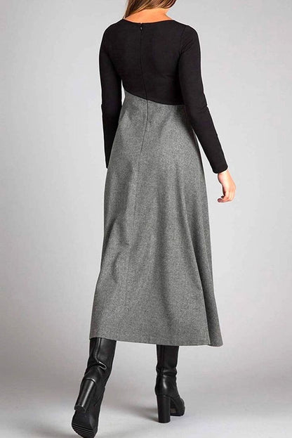 Casa™ | Maxikleid mit langen Ärmeln