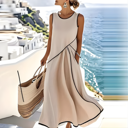 Sofia™ | Leichte und elegante gestreifte Sommerkleid
