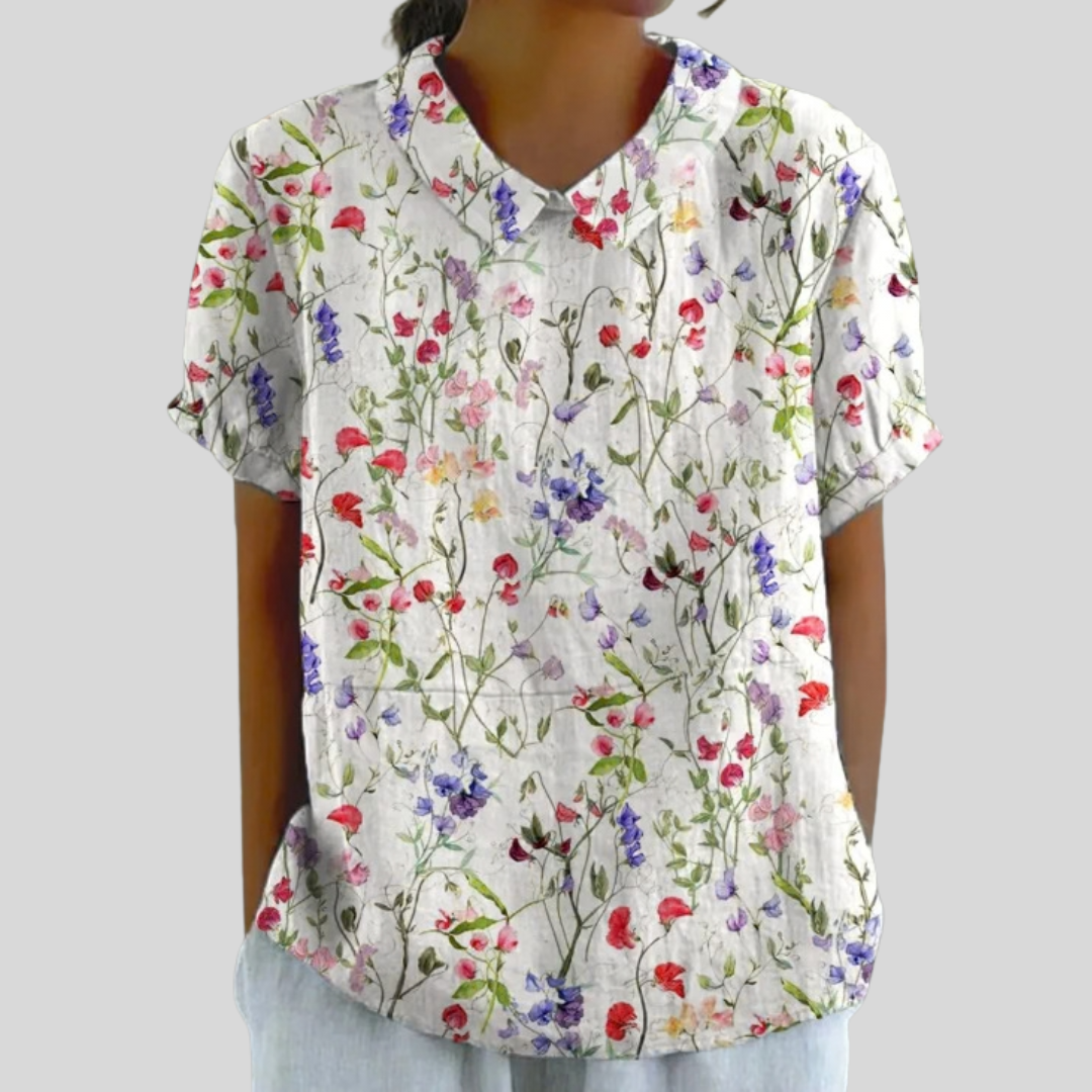 Océane™ | Blouse florale légère