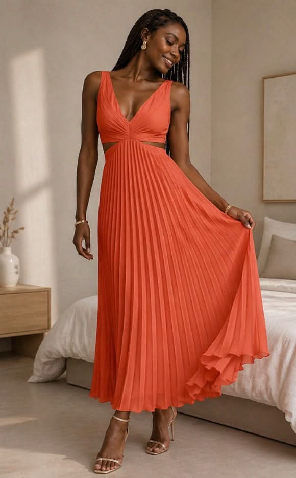 Jana™ | Robe maxi torsadée