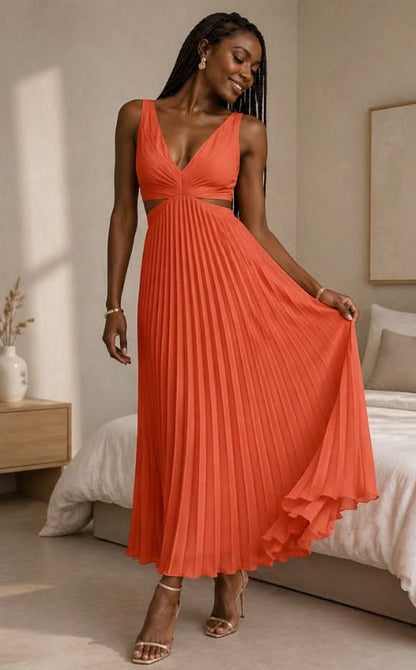 Jana™ | Robe maxi torsadée