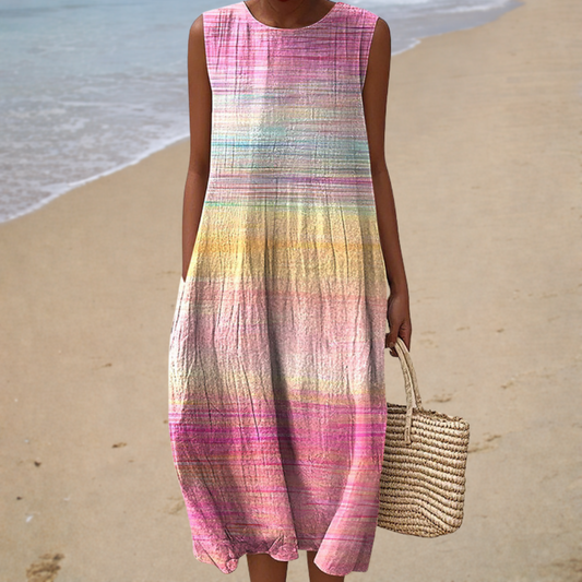 Élodie™ | Robe Midi Fluide