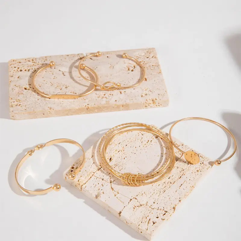 Nereida™ | Ensemble élégant avec bracelet en or