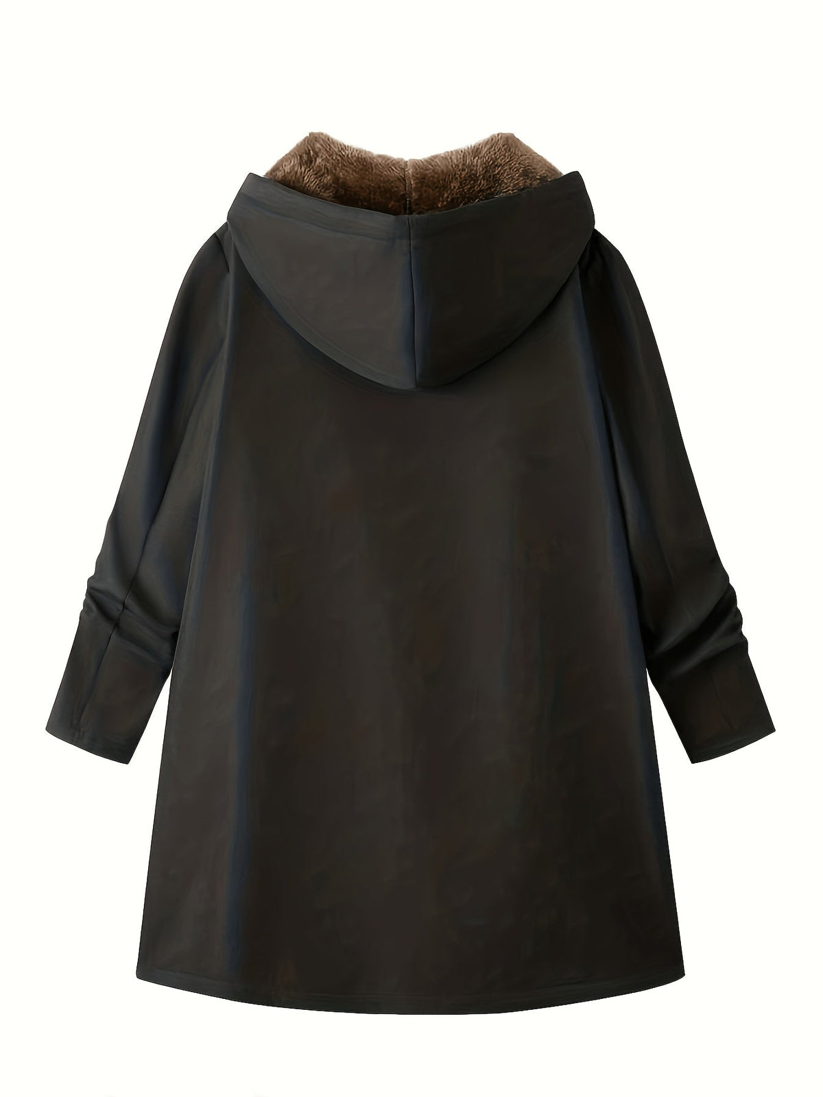 Fern | Veste longue à capuche