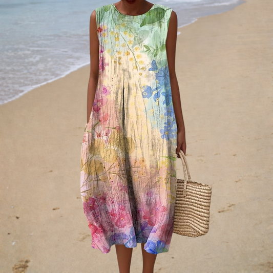 Lucienne™ | Robe Midi Bohème