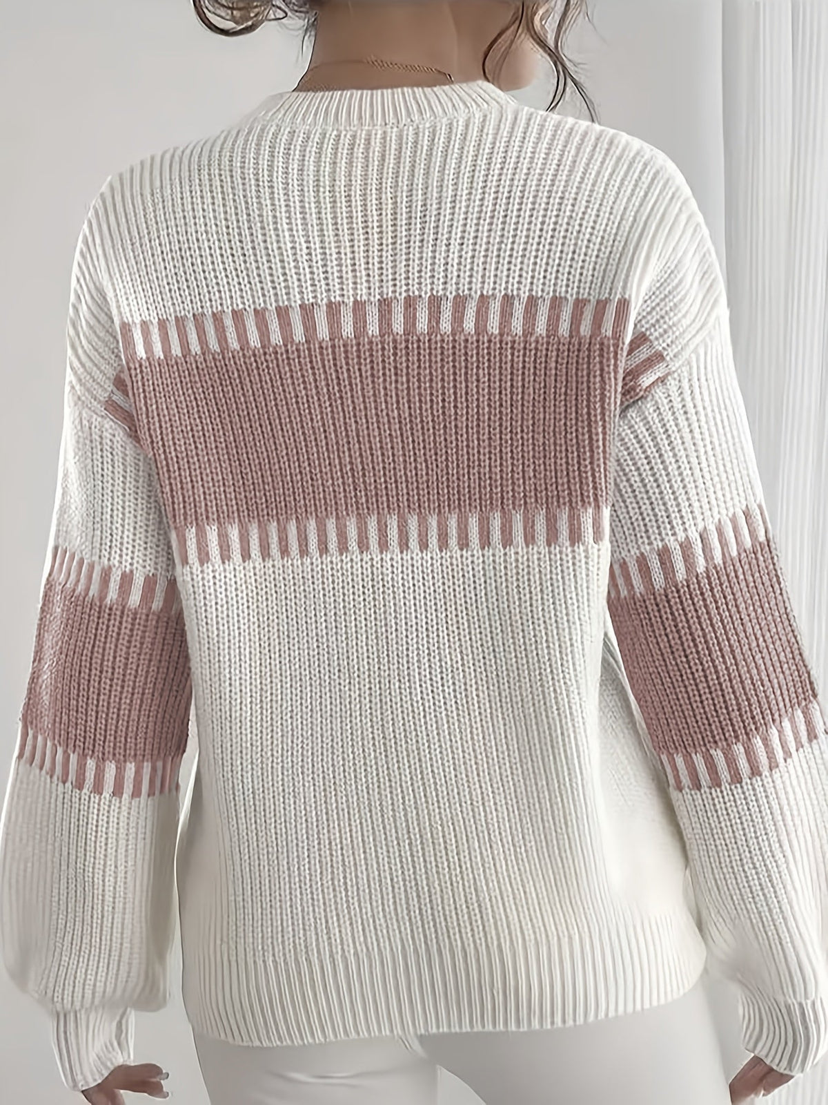 Adelaide | Pull rayé à empiècements colorés