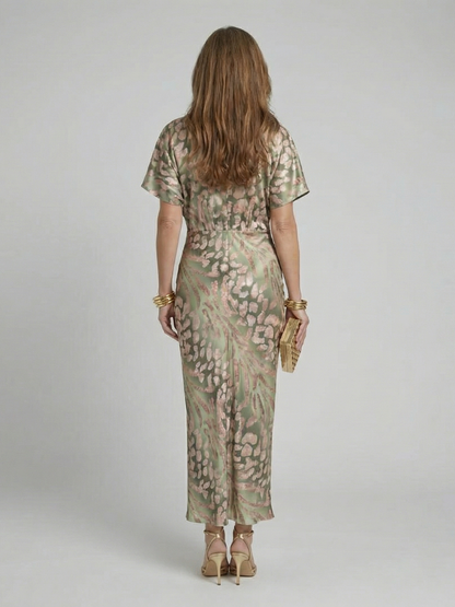 Laurette™ | Robe midi imprimée