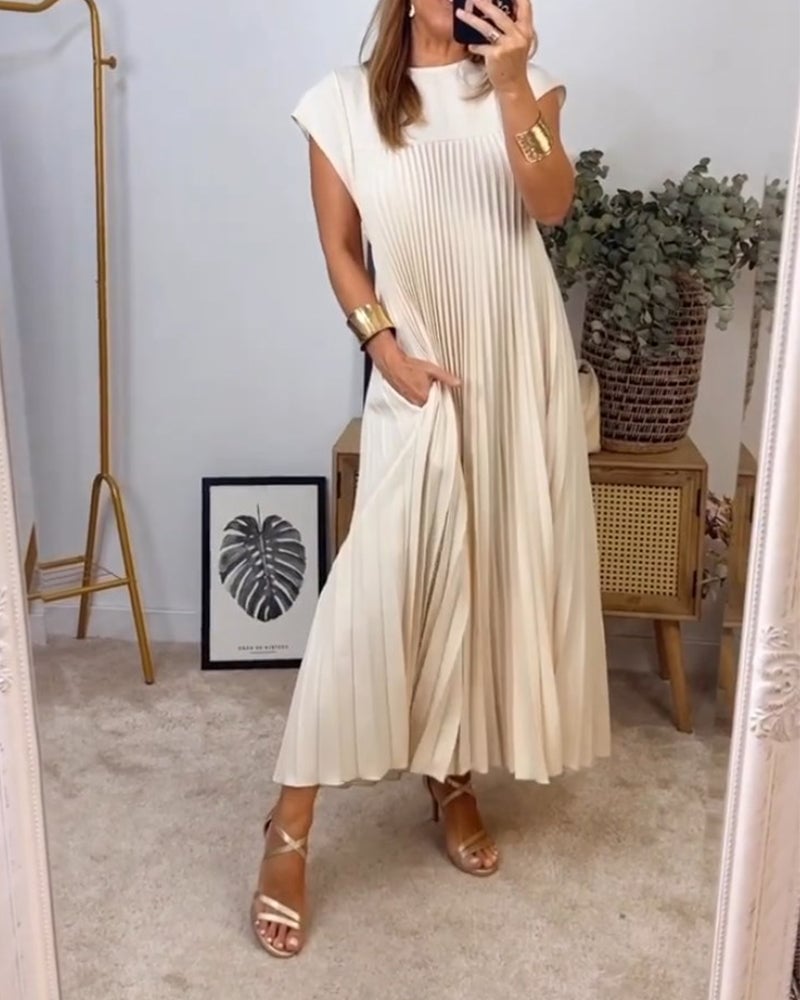 Leonora™ | Plissiertes Kleid