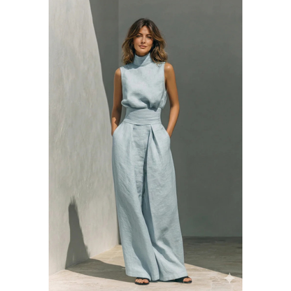 JULISSA™ | ENSEMBLE DÉBARDEUR ET PANTALON AMPLE