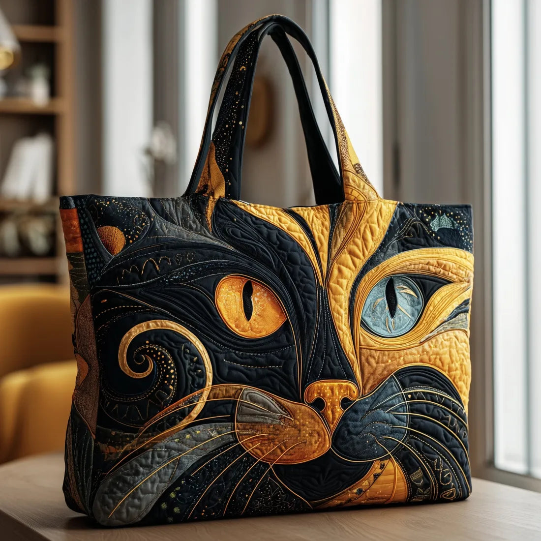 MYSTICHAT™ | SAC FOURRE-TOUT ARTISANAL DOUBLÉ