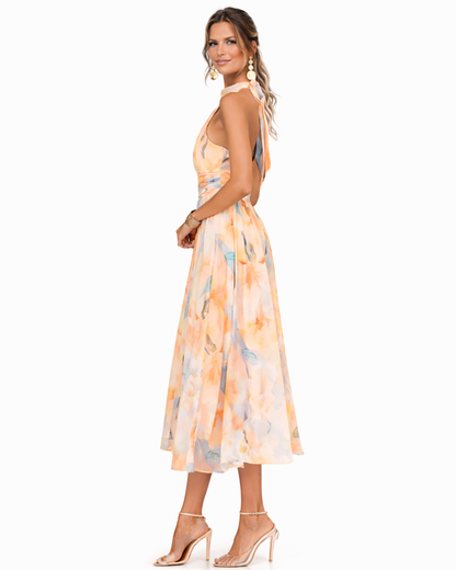 ZINNARA™ | ROBE MAXI COL HALTER