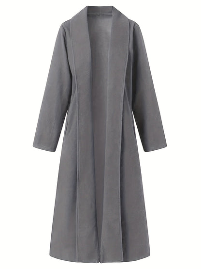 Gwendolyn | Manteau long drapé