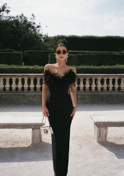 Anastasia™ | Robe à plumes