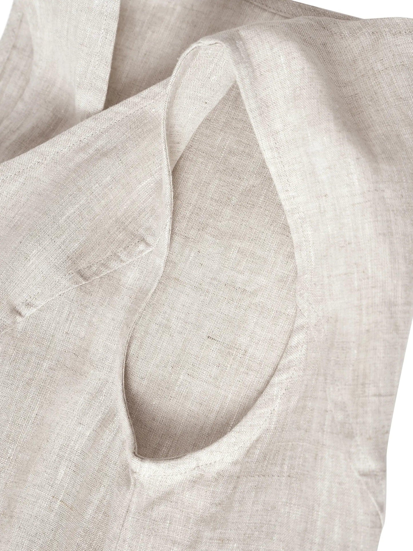 Amandine™ | Robe de plage en lin coupe évasée