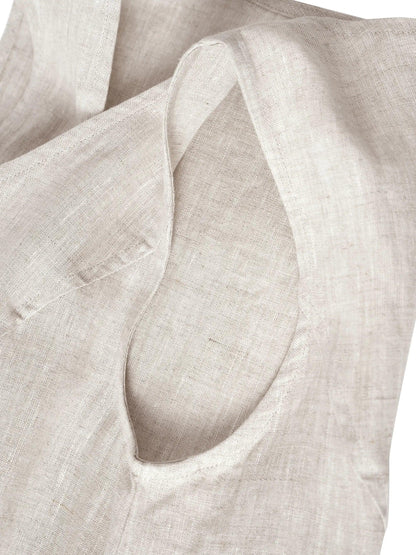 Amandine™ | Robe de plage en lin coupe évasée