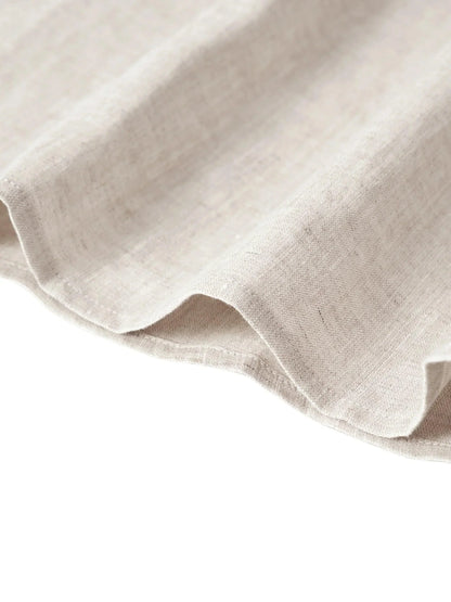 Amandine™ | Robe de plage en lin coupe évasée