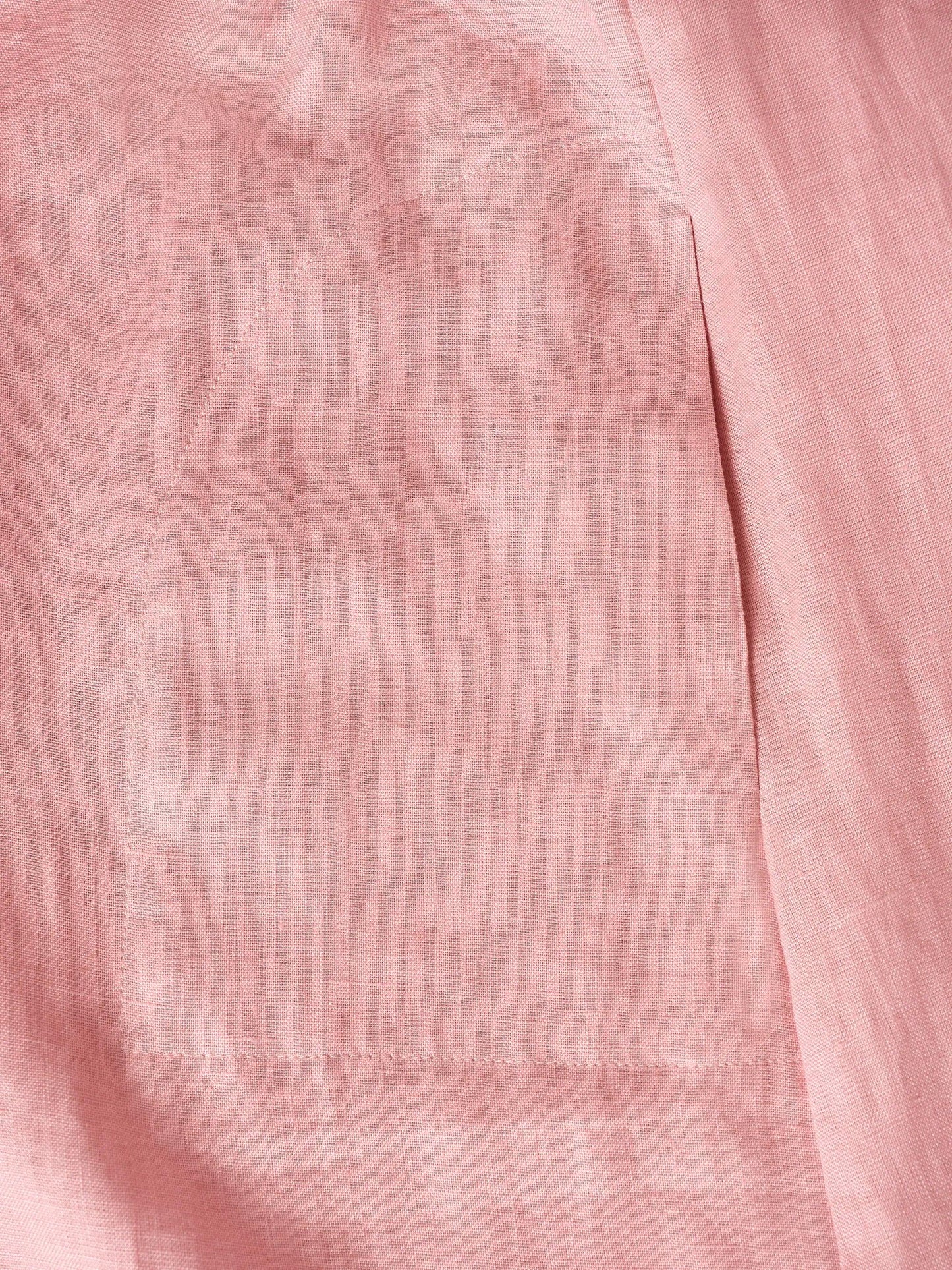 Lucie™ | Robe longue en lin à col en V