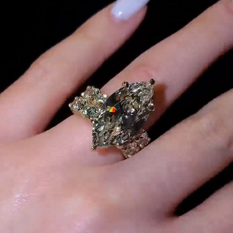 Marquisea™ | Ensemble de mariée marquise halo caché