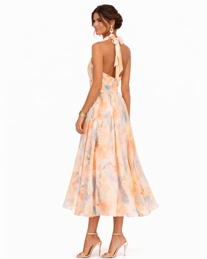 ZINNARA™ | ROBE MAXI COL HALTER