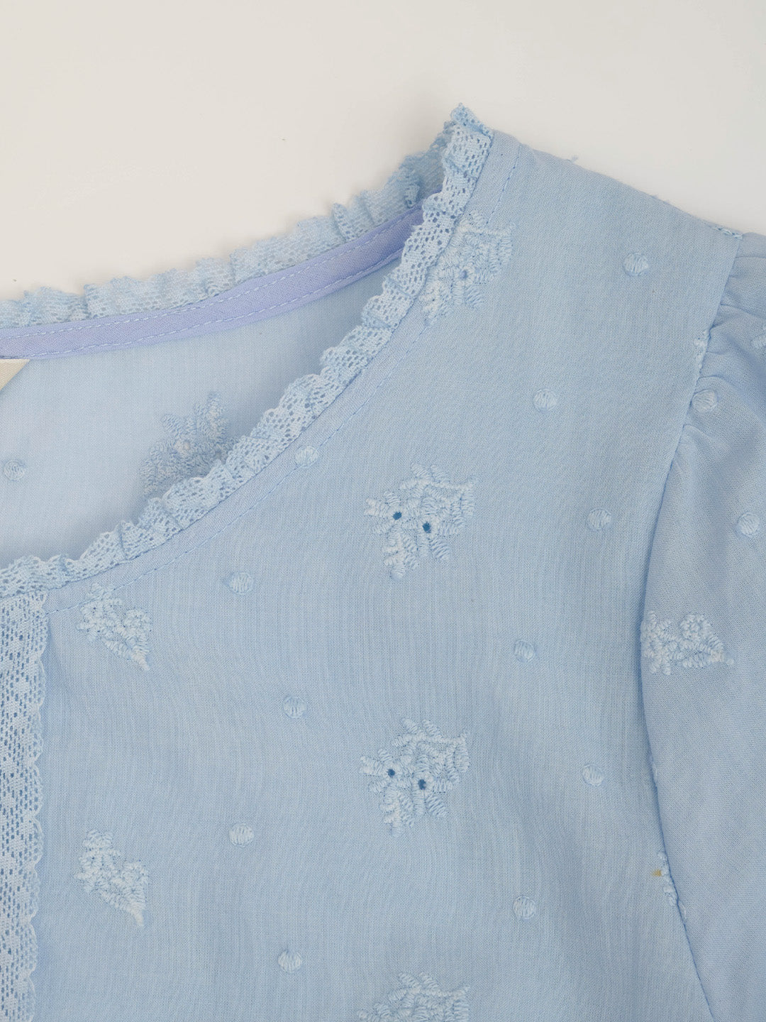 Malia™ | Robe en coton brodée