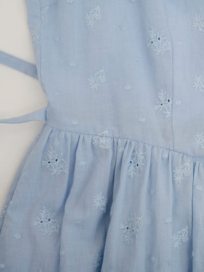 Malia™ | Robe en coton brodée