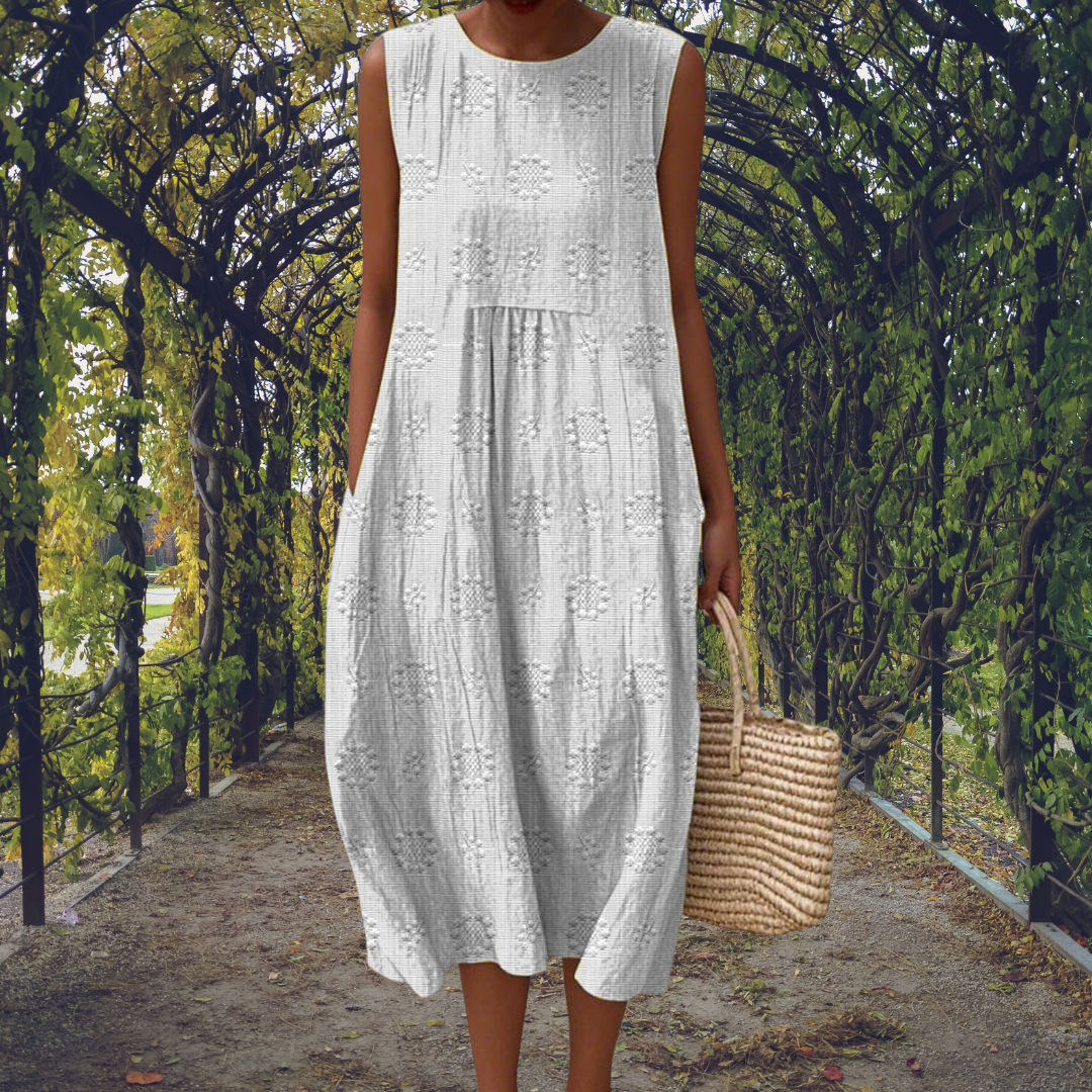 Aikaterini™ | Robe sans manches élégante avec poches