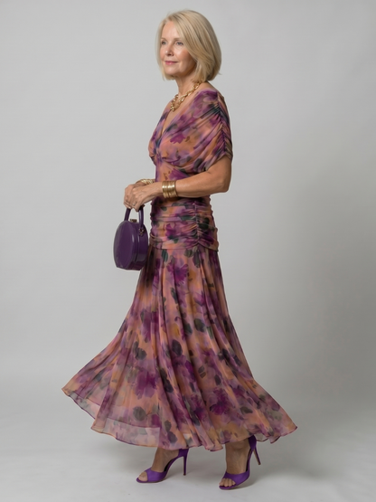 Sidonie™ | Robe midi fluide
