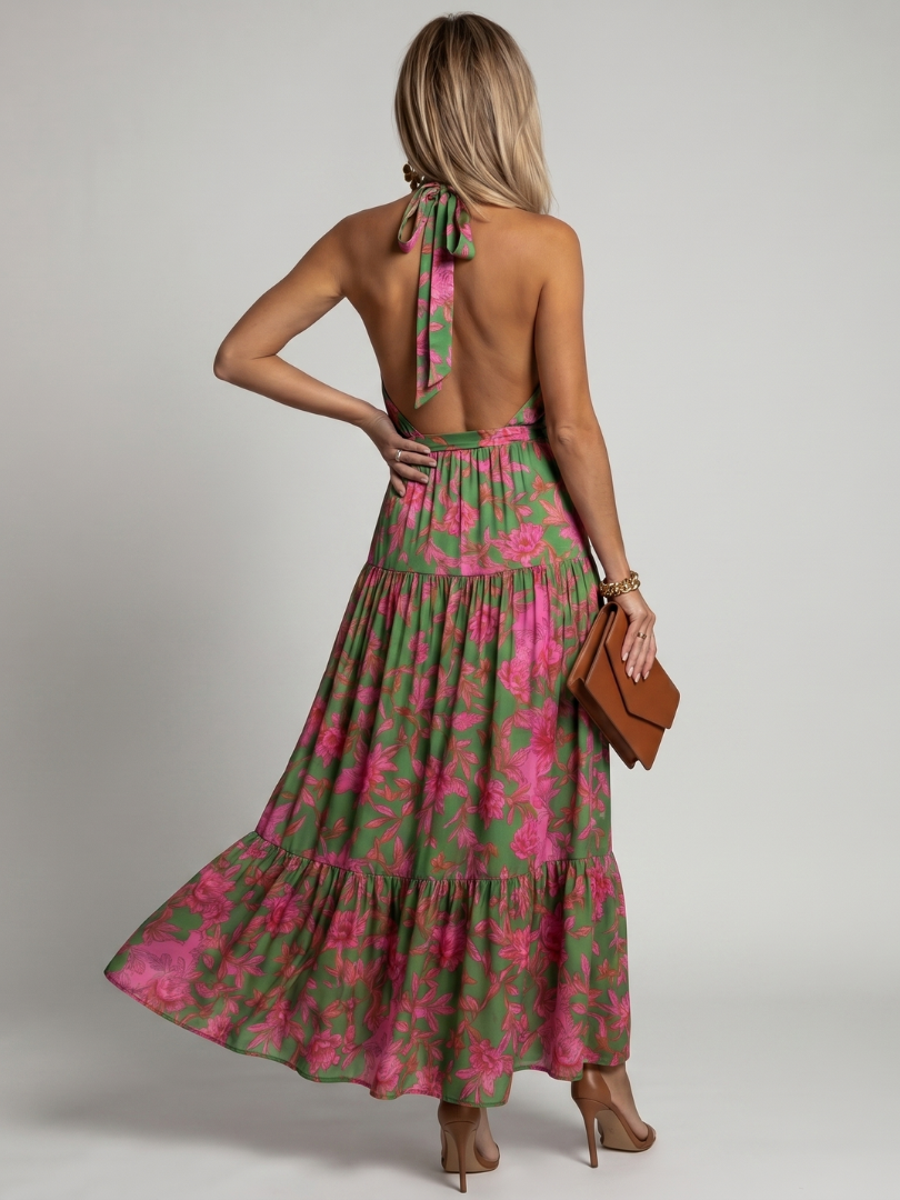 Rowen™ | Robe midi dos nu