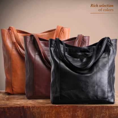 Carol™ | Cabas en cuir chic et moderne