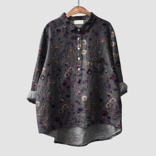 Quitterie™ | Blouse florale subtile