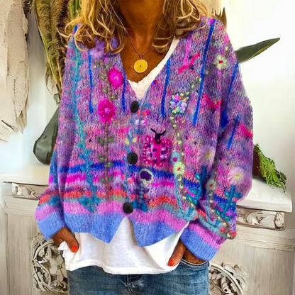 Leilani | Cardigan brodé de haute qualité