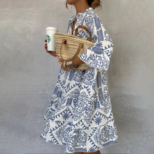 Noelle™ | Print Dress