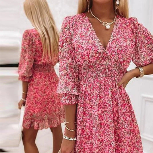Sunna™ | Robe élégante à fleurs