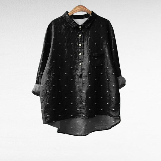 Zoé™ | Blouse à pois élégante