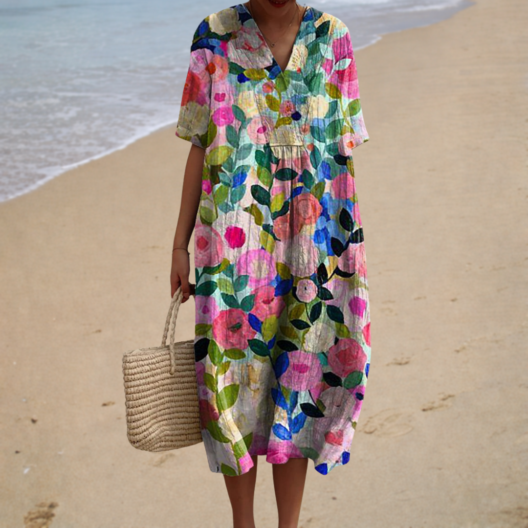 Célestine™ | Robe Longue Florale
