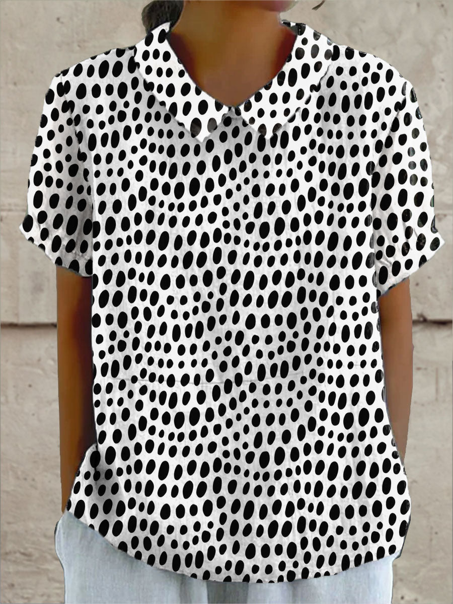 Lily™ | Chemise à pois