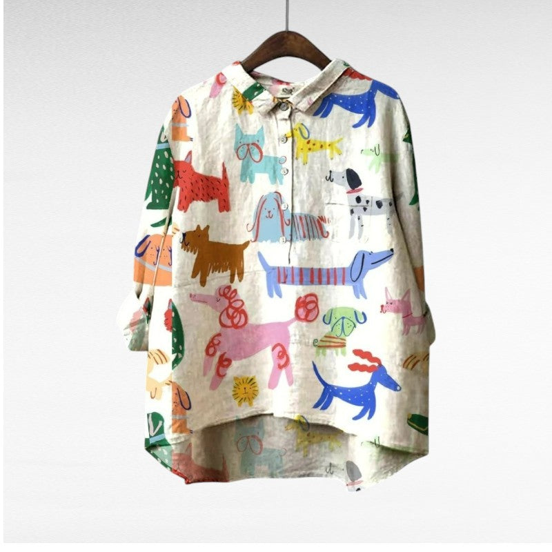 Ondine™ | Blouse animalière ludique