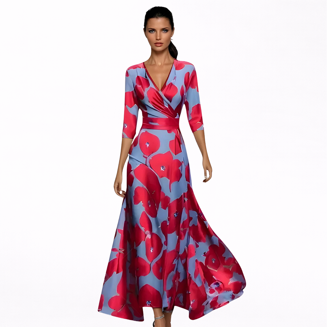 ISABEAU™ | ROBE MAXI À MOTIFS FLORAUX
