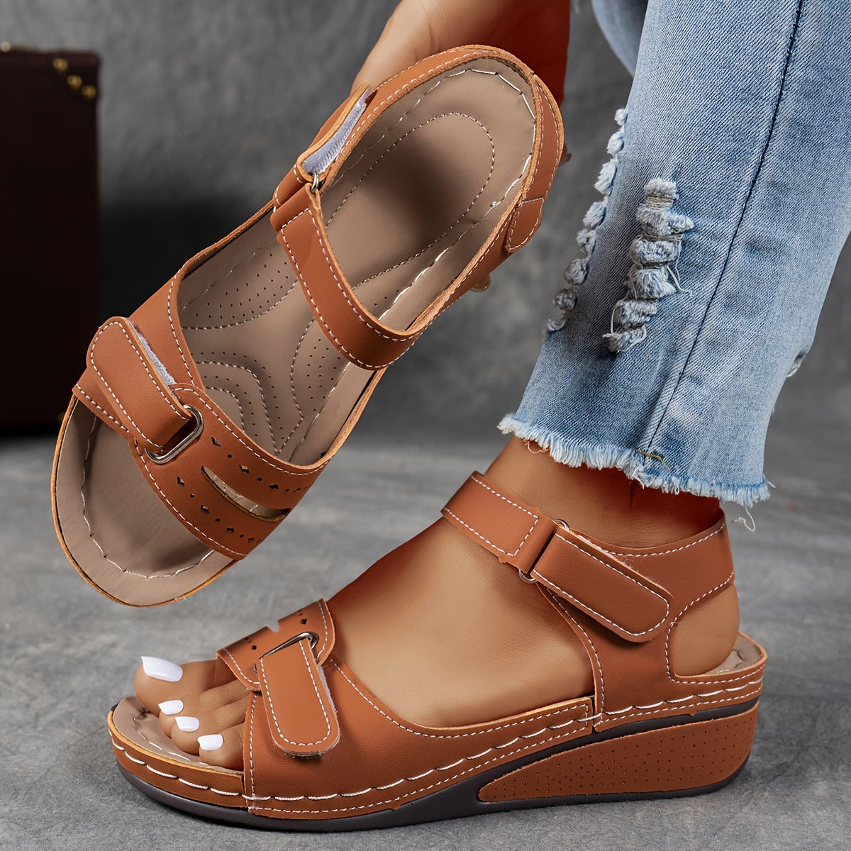 Edeltraud™ | Sandales orthopédiques confort