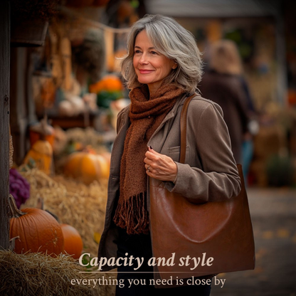 Carol™ | Cabas en cuir chic et moderne